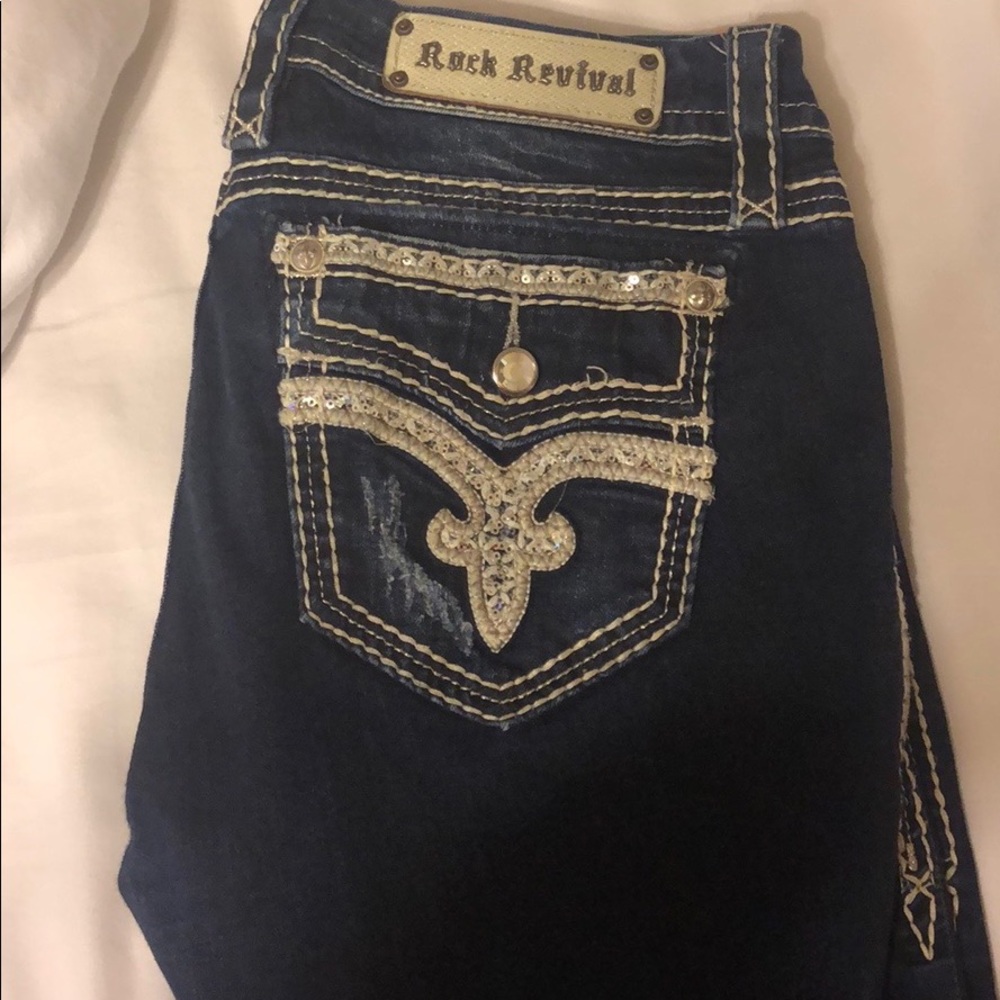 Women’s rock revival jeans